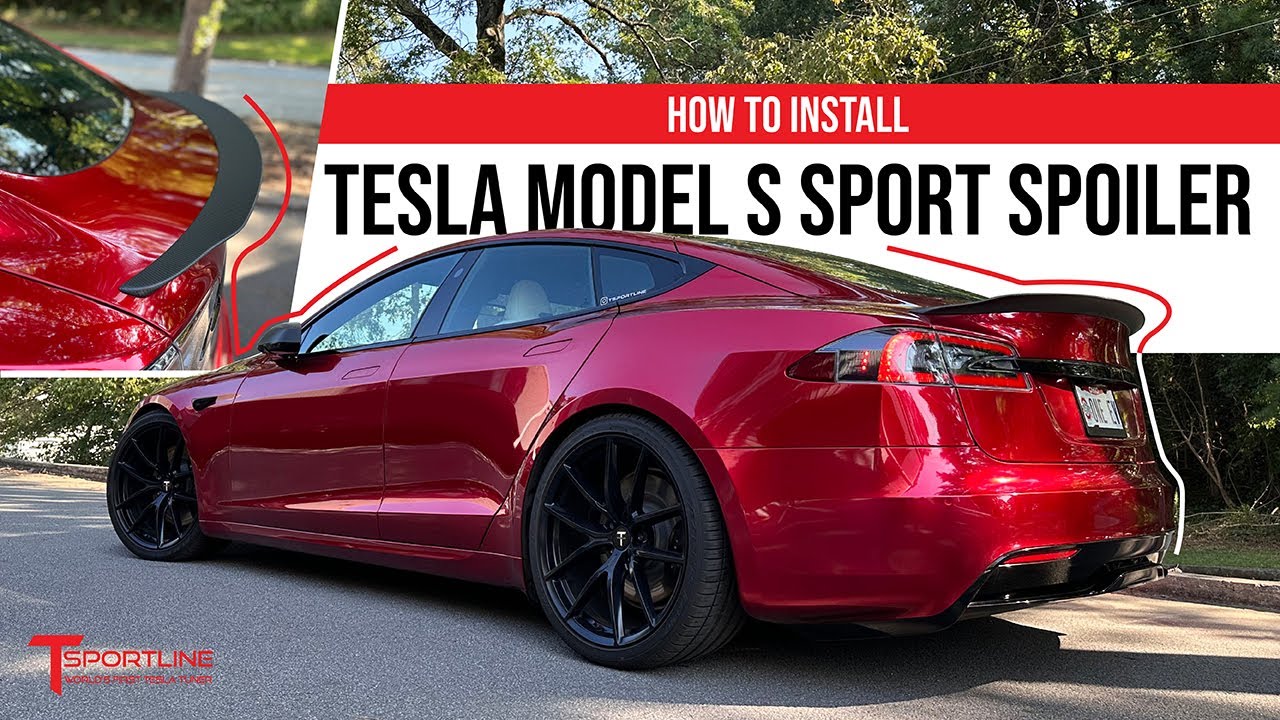 Todo lo que debes saber sobre el alerón del Tesla Model S: características, instalación y beneficios